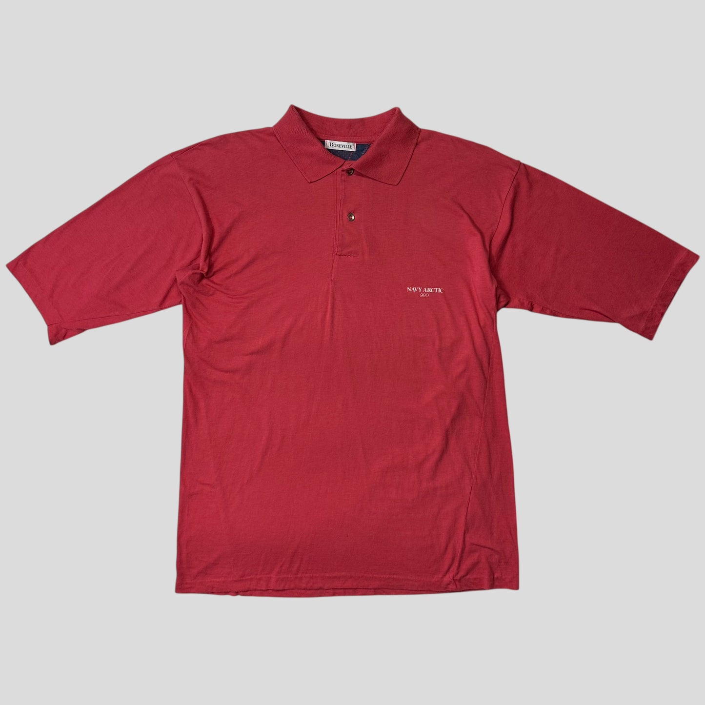 Boneville 1990 Navy Arctic Logo Polo Shirt - M | Default Title, Navy