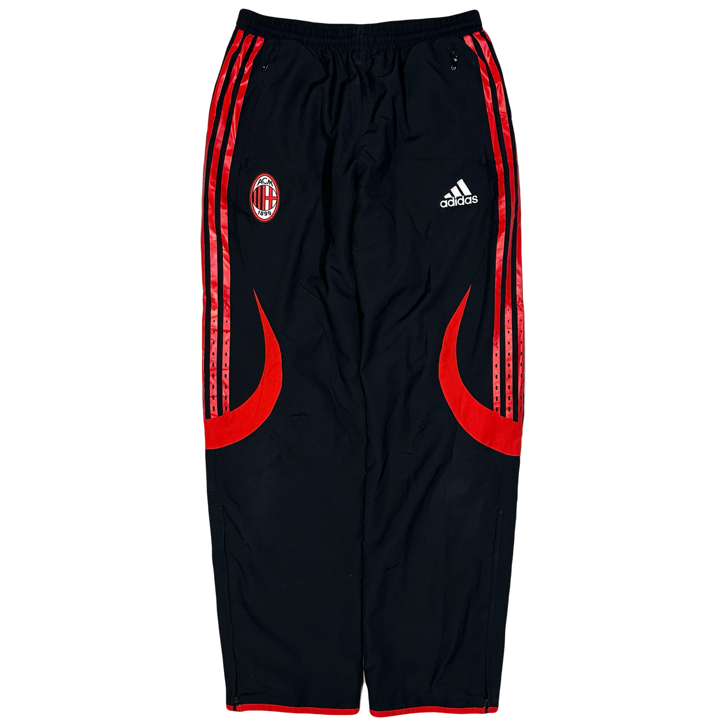 Adidas AC Milan 2006/07 Tracksuit In Red & Black ( M )