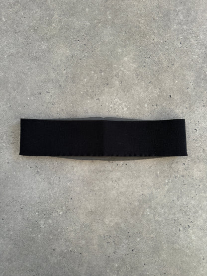 Vintage 1990s Elasticated Leather Belt - W28-32