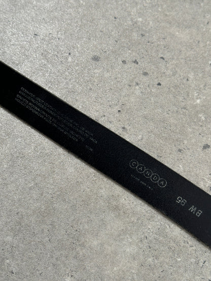 Vintage Chrome Leather Belt W34-38