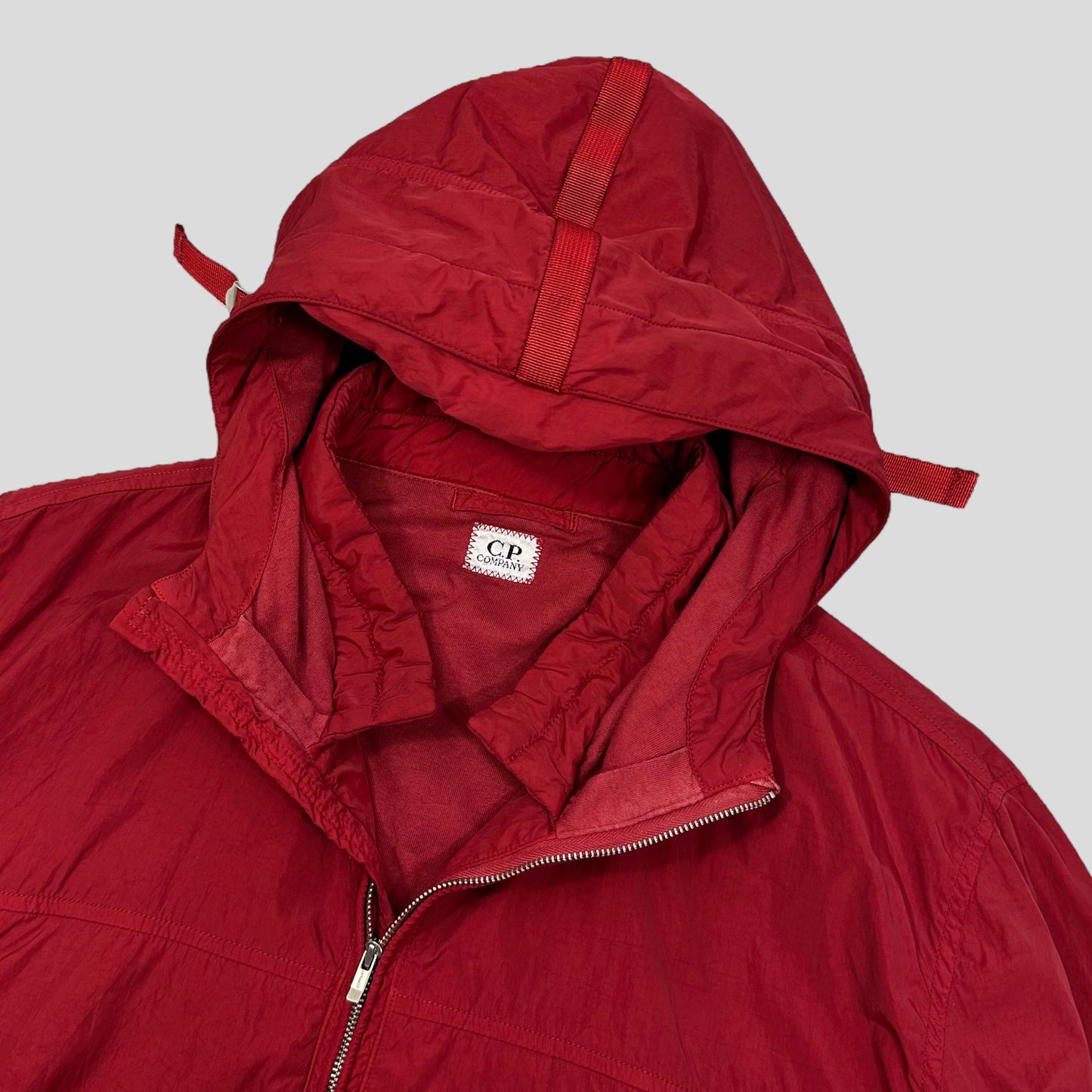 CP Company AW09 Nylon Shimmer Padded Watchviewer Jacket - IT56 (XL) | Default Title, Red