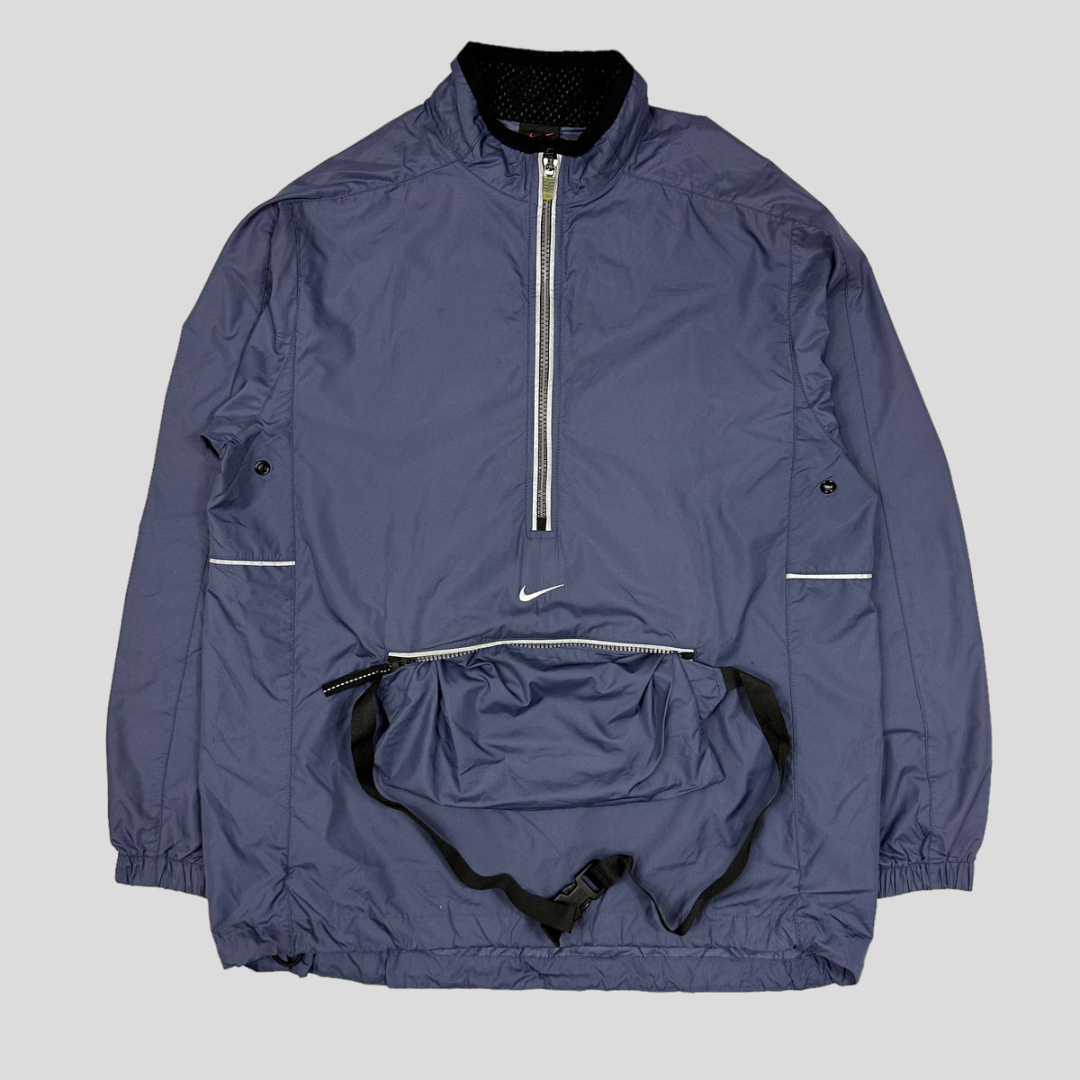 Nike 1999 Packable 3m Nylon Pullover - M | Large, Blue