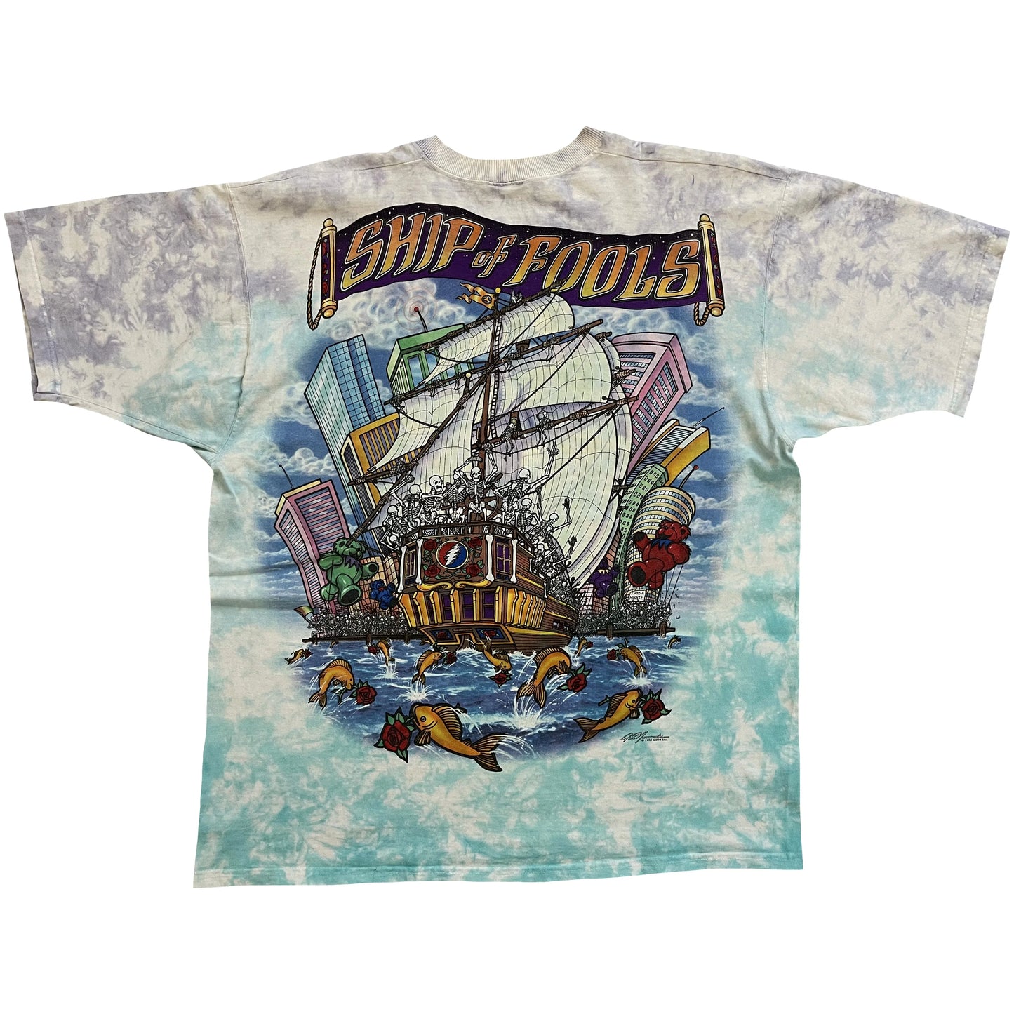 Liquid Blue Grateful Dead T-Shirt