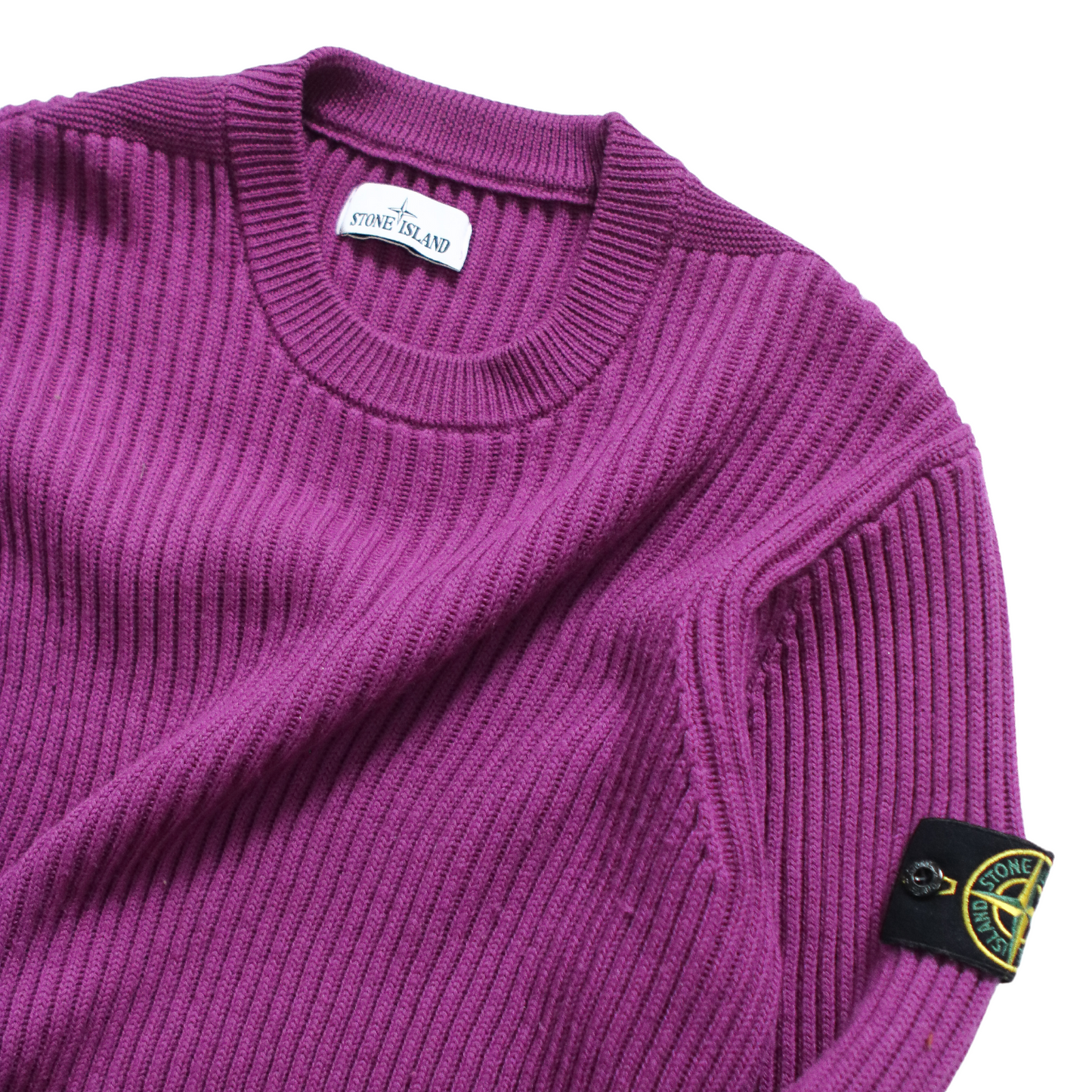 STONE ISLAND CABLE KNIT JUMPER