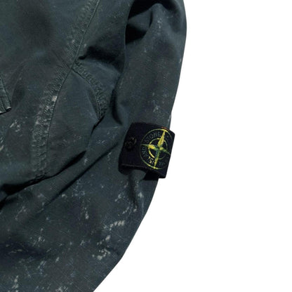 Stone Island Tye dye OVD Ripstop Smock Jacket | Large, Green