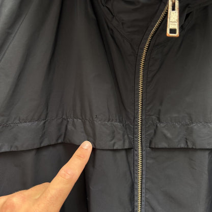 Prada Nylon Windbreaker Jacket in Navy (XL) | Extra Large, Navy