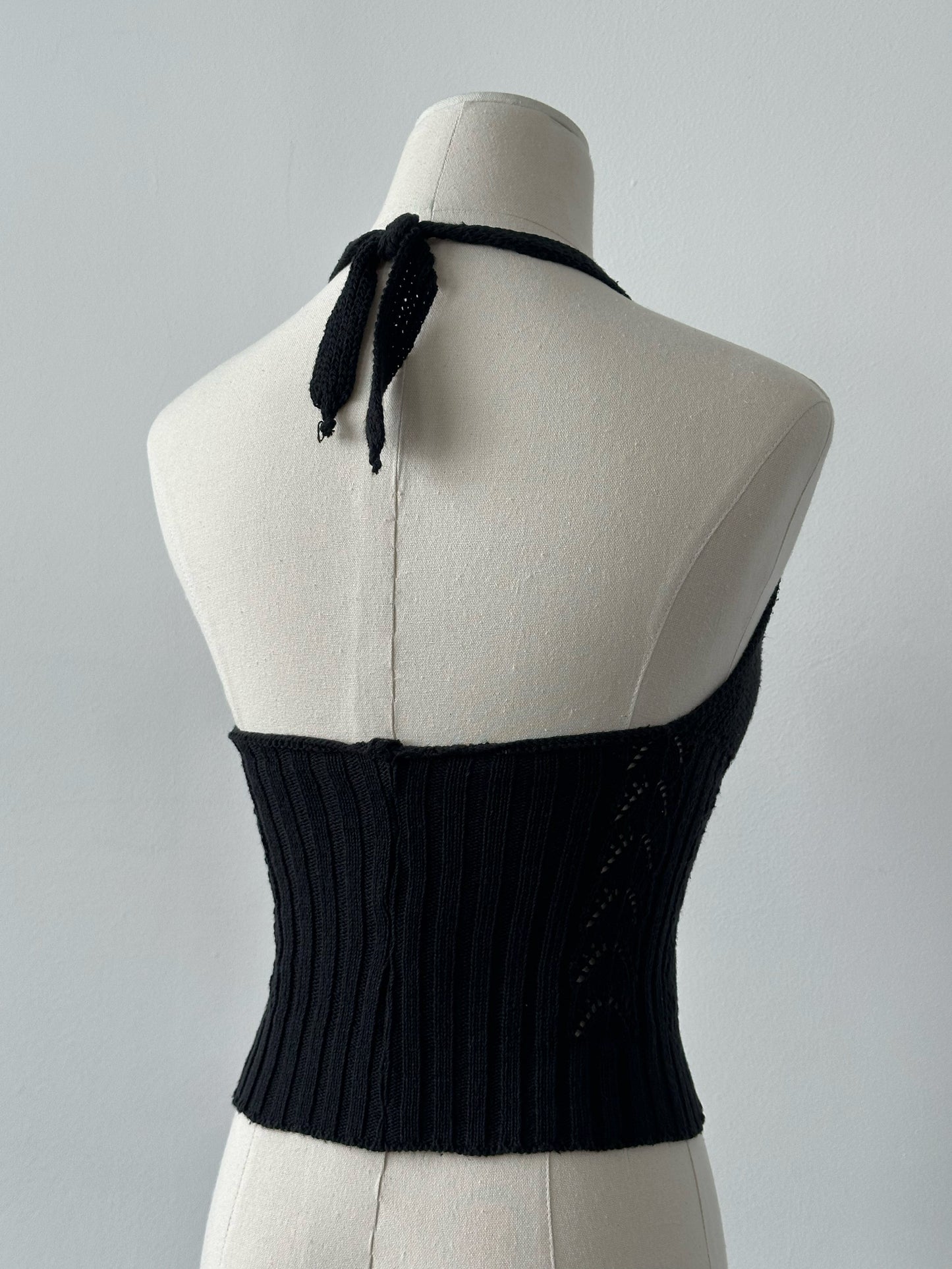 Vintage 1990s Cotton Knit Top - S