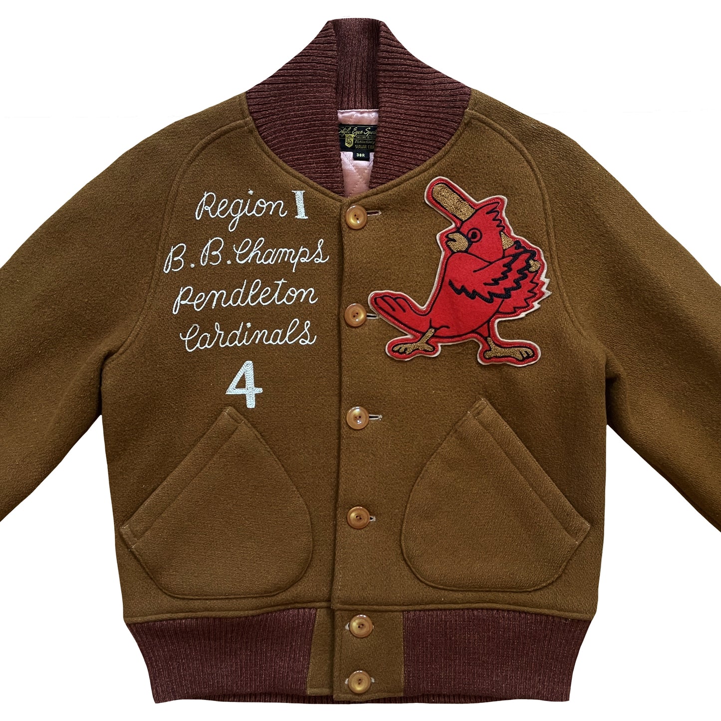 Style Eyes Wool Varsity Jacket - S