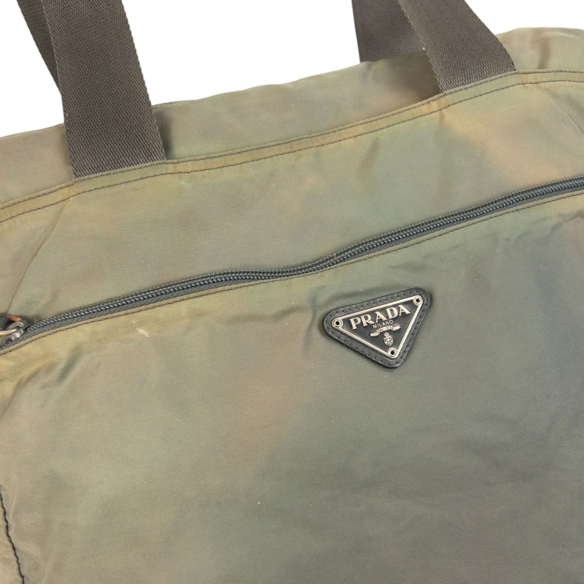 Vintage 2000s Prada Shoulder Bag | O/S, Green