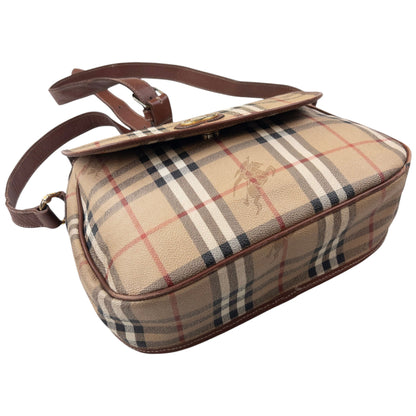 Vintage Burberry Nova Check Crossbody Bag
