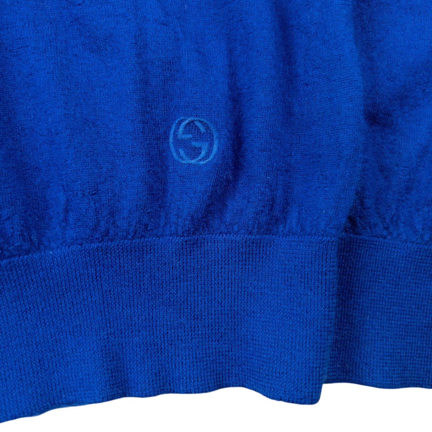 Vintage 2000s Gucci Cashmere Jumper Womens Size S | Small, Blue