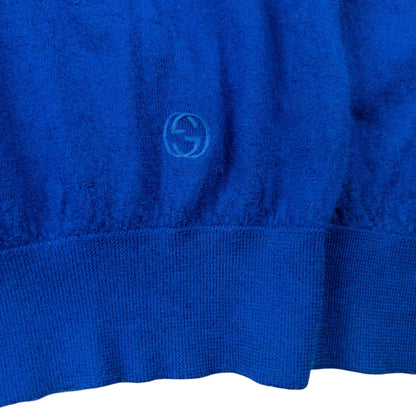 Vintage 2000s Gucci Cashmere Jumper Womens Size S | Small, Blue