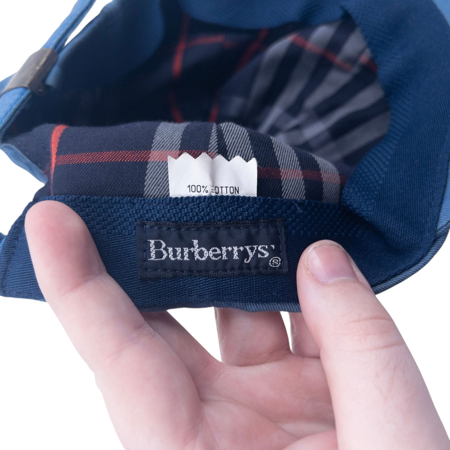 Vintage 90s Burberry Embroidered Hat