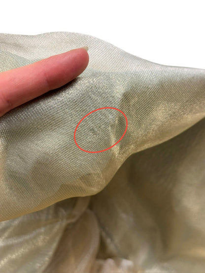 Vivienne Westwood F/W 2012 Queen’s Jubilee Capsule Collection Gold Label lamé organza gown