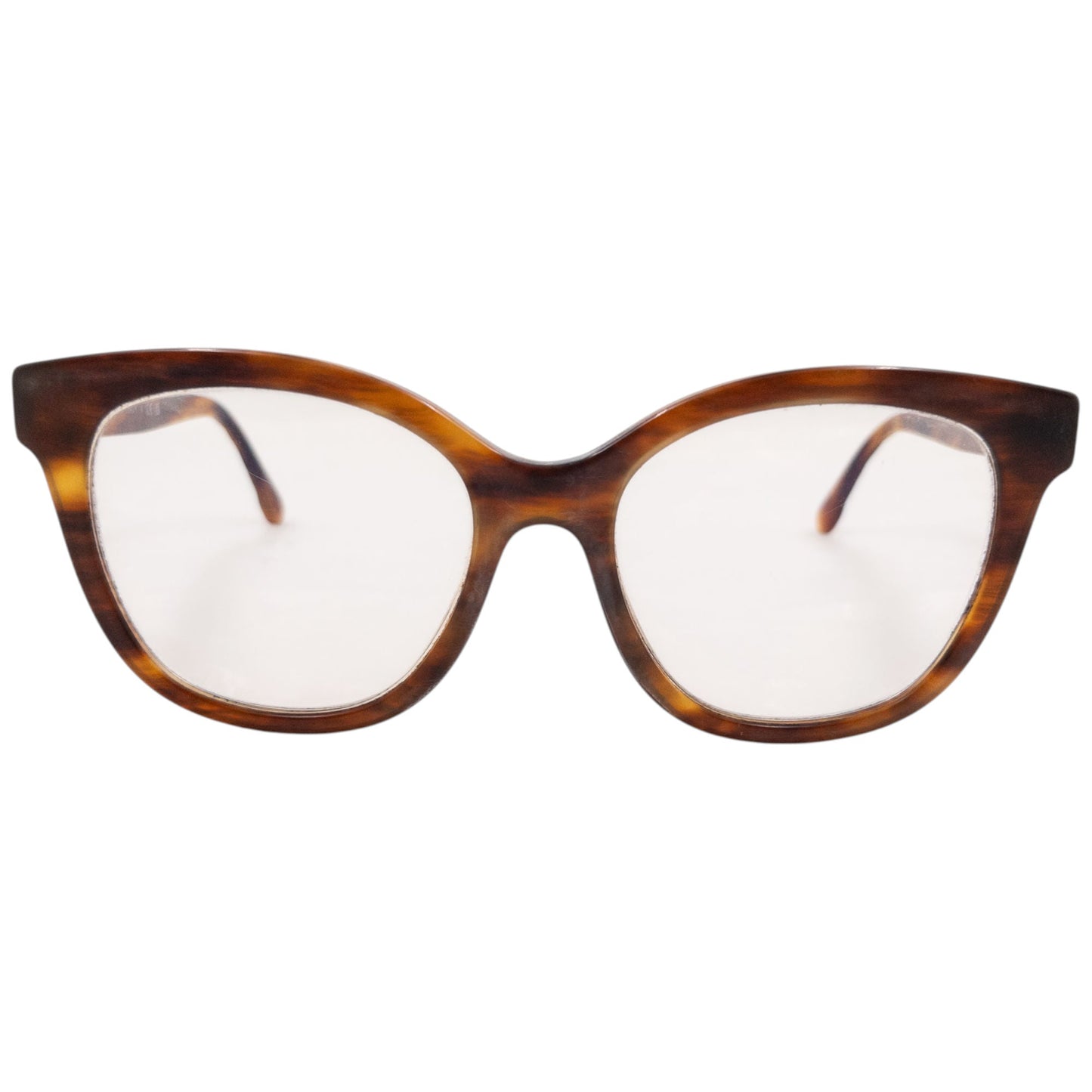 Vintage 2000s Chanel Tortoise Shell Eyeglasses | O/S, Brown