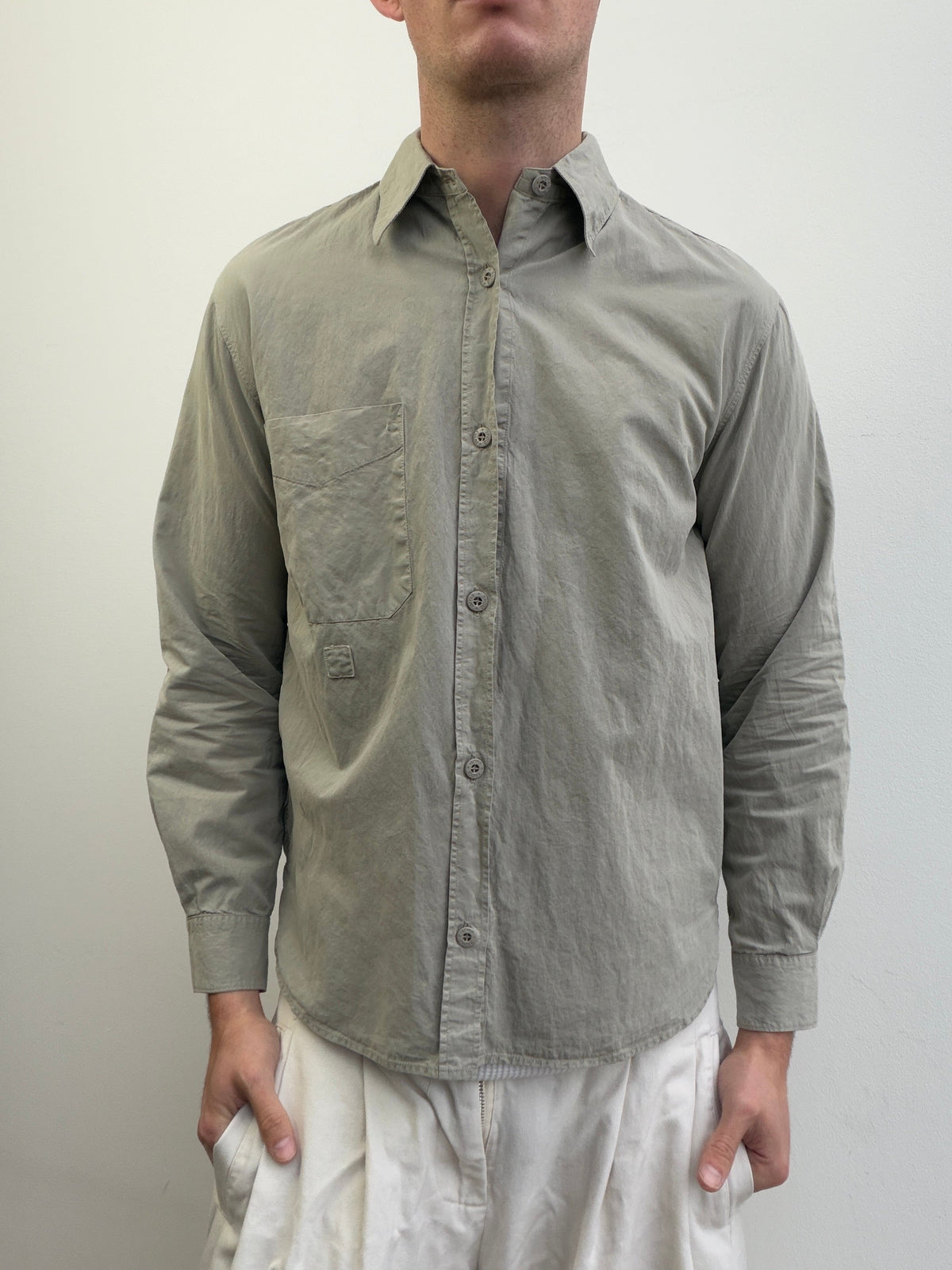 Stone Island Autumn Winter 2001 Shirt | Small, Red