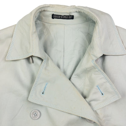 Vintage Yohji Yamamoto Inéd Trench Jacket Womens Size L