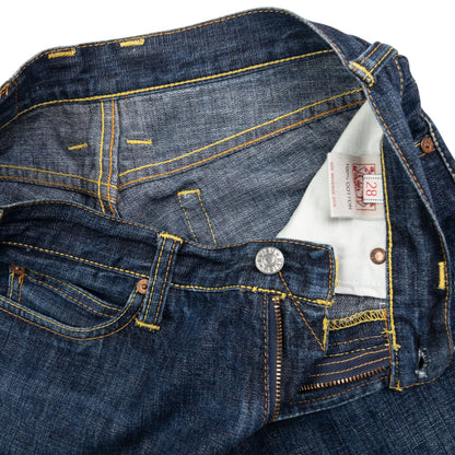 Vintage Evisu Double Gull Japanese Denim Jeans Size W27