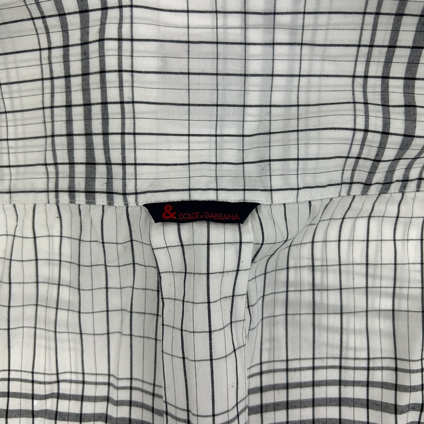 Vintage Dolce & Gabbana Checked Shirt Size L