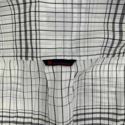 Vintage Dolce & Gabbana Checked Shirt Size L