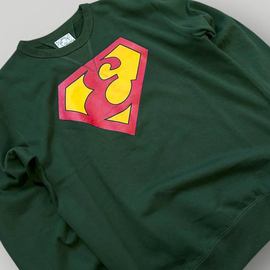 Evisu Superman Crewneck Jumper XL