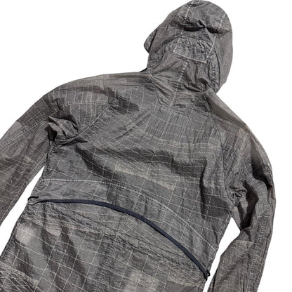 Stone Island Grid Reflective Jacket | Small, Red
