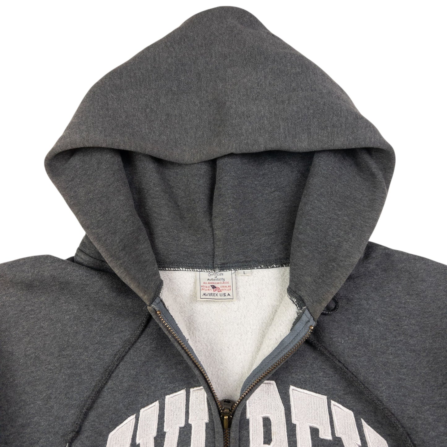 Vintage AVIREX Zip Up Hoodie Size M