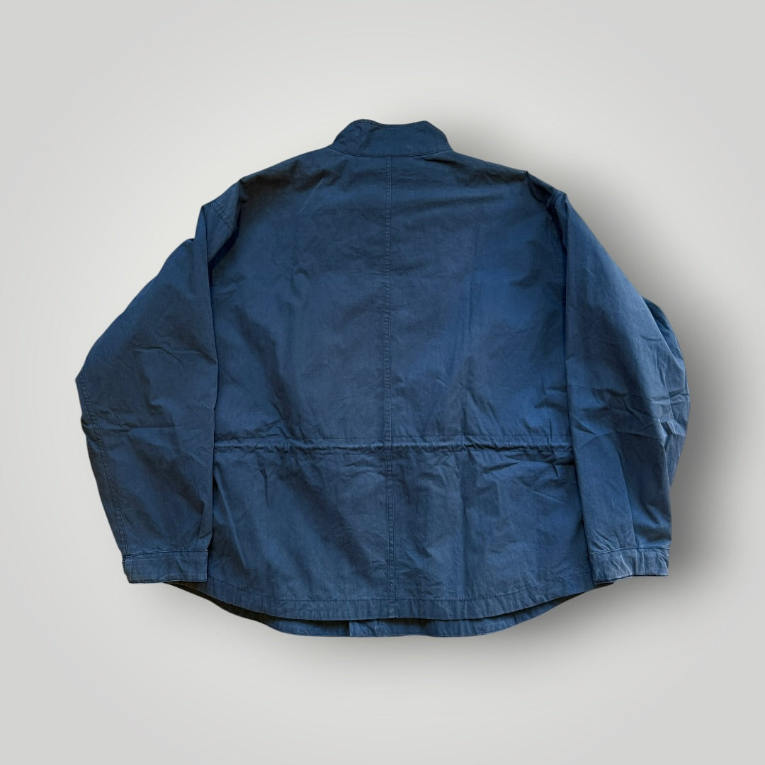 Frizmworks Oscar Cropped Fishtail Parka L | O/S, Navy