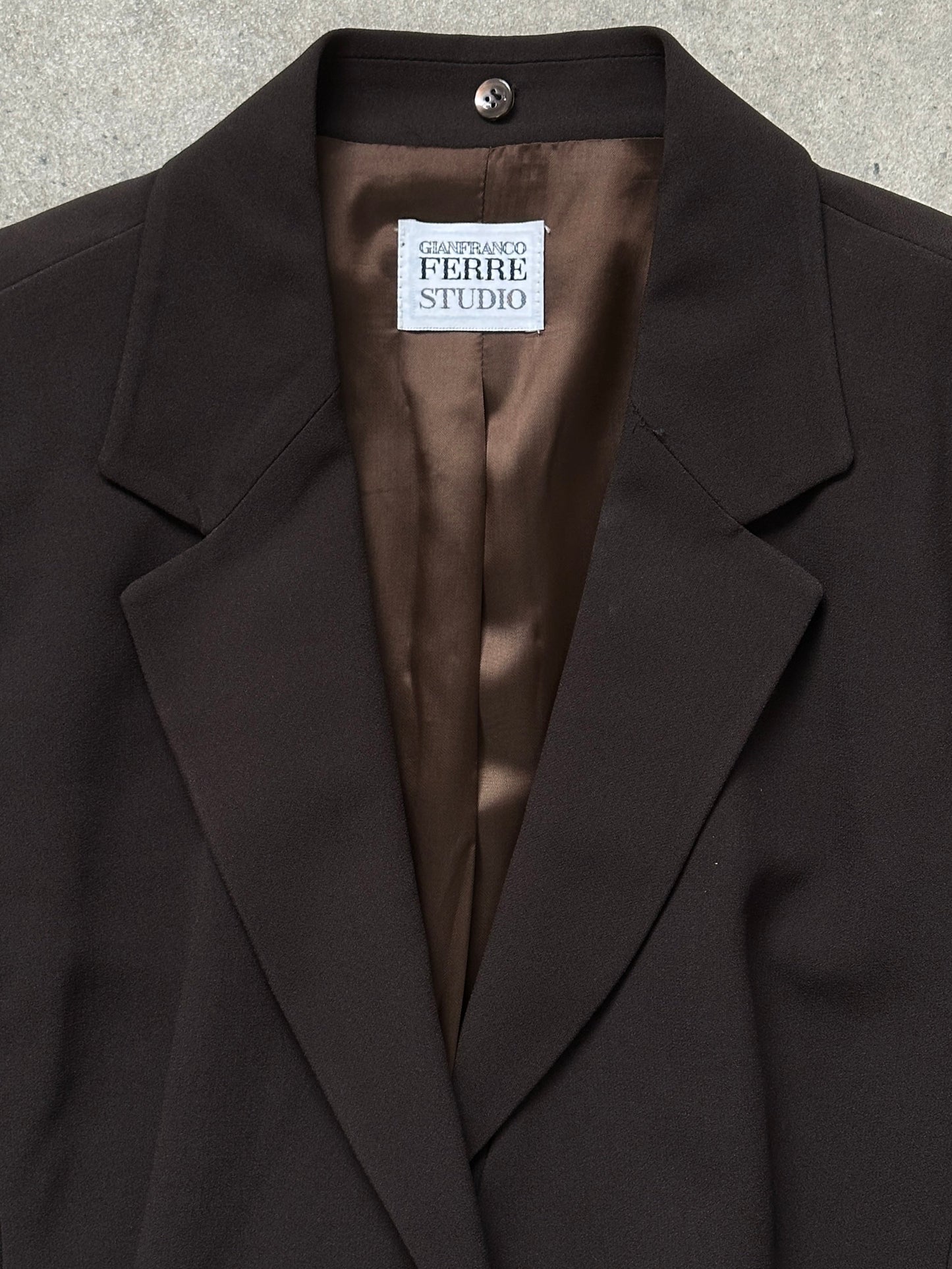 Gianfranco Ferre 1990s Single Breasted Tailored Suit - M