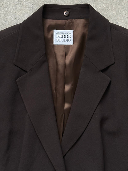 Gianfranco Ferre 1990s Single Breasted Tailored Suit - M