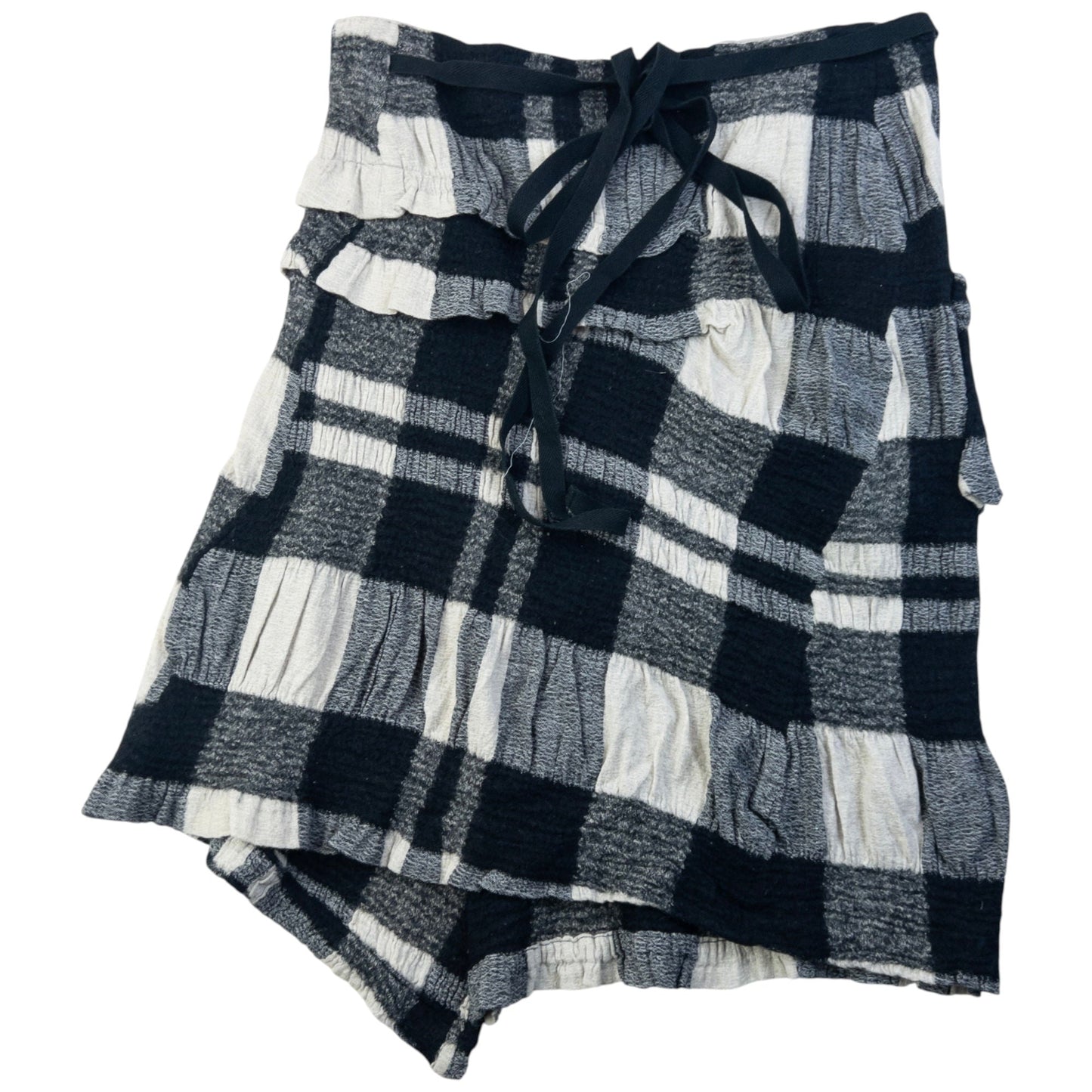 Vintage 90s Plantation By Issey Miyake Checkered Wrap Skirt Womens Size W32 | W32, Multicoloured