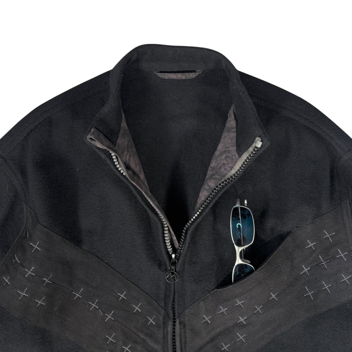 Maharishi Web Maosim Wool Bomber Jacket L | Large, Multicoloured