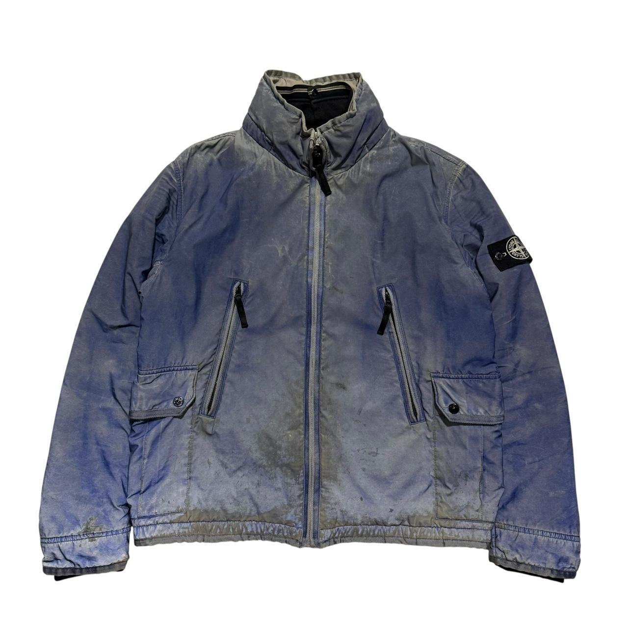 Stone Island Liquid Reflective Jacket | XL, Reflective Grey