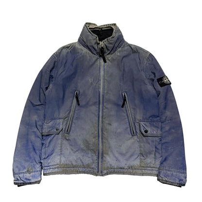 Stone Island Liquid Reflective Jacket | XL, Reflective Grey