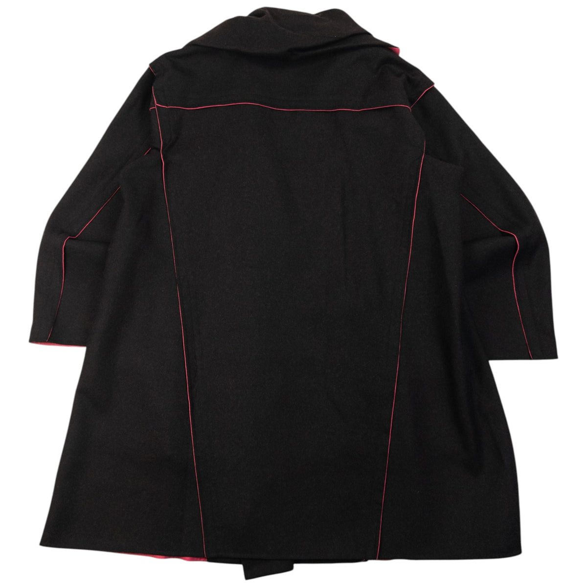 Vintage 2000s Issey Miyake Contrast Seam Jacket Womens Size L | Large, Black