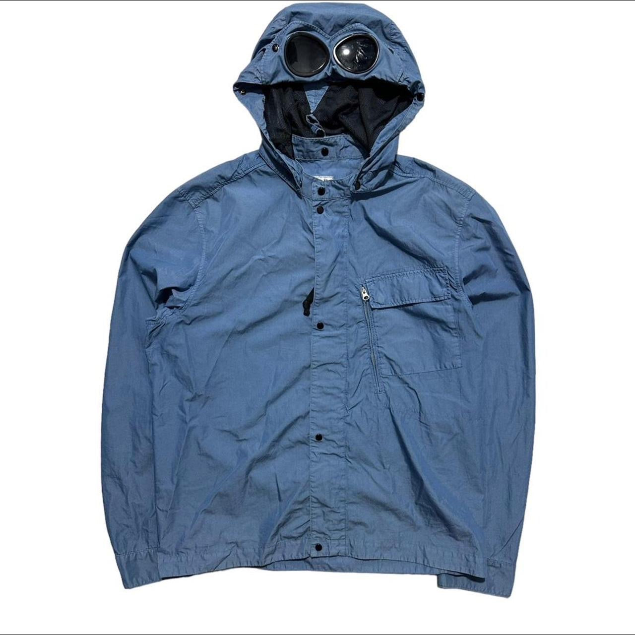 CP Company Blue Goggle Jacket