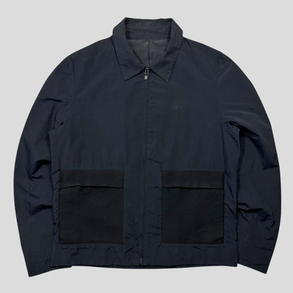 Balenciaga SS15 Wool Pocket Gabardine Nylon Work Jacket - M