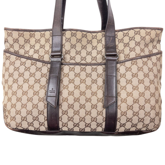 Vintage 2000s Gucci Monogram Shoulder Bag