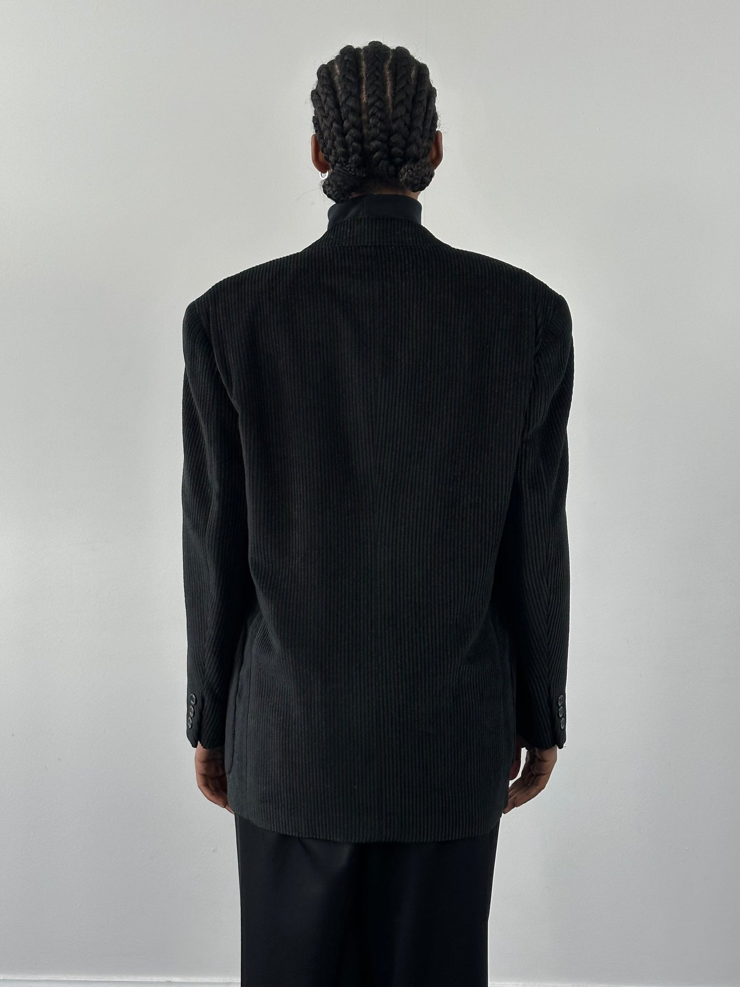 Christian Dior Monsieur 1990s Corduroy Single Breasted Blazer - 40R/M