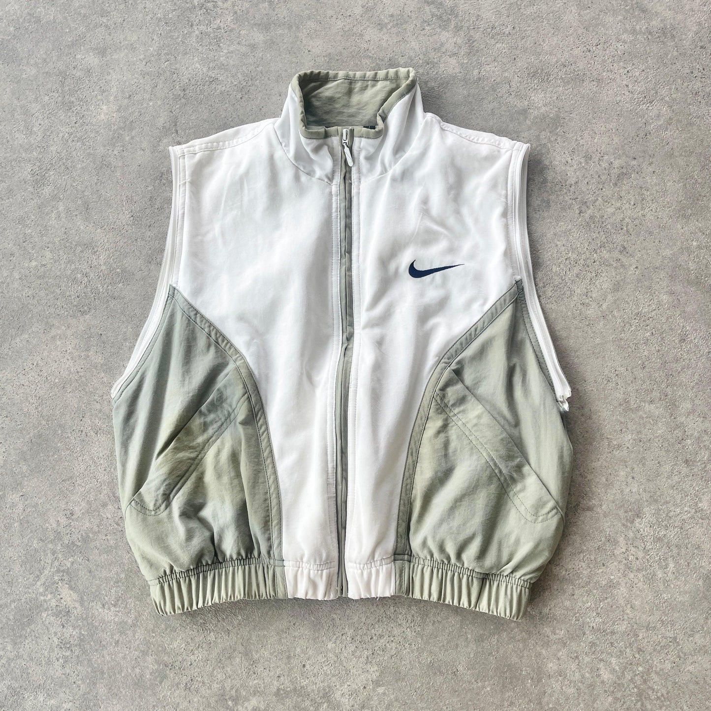 Nike RARE 1990s convertible colour block track jacket (S) - Known Source