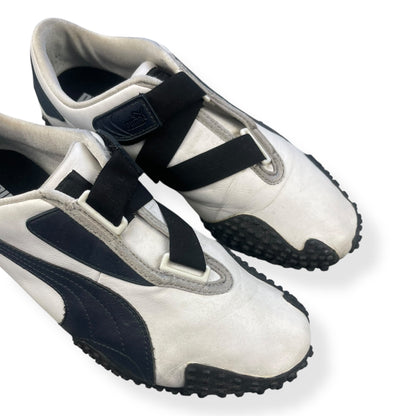 2000's Puma Mostro Leather White/Navy (UK8) | Default Title, Multicoloured