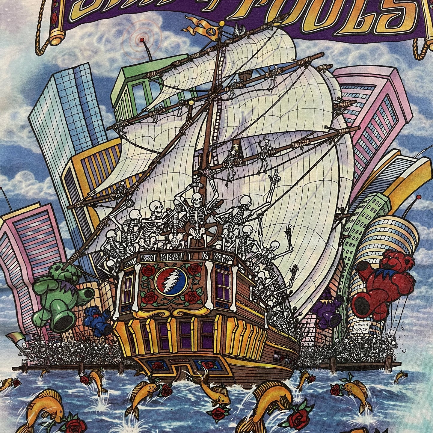 Liquid Blue Grateful Dead T-Shirt