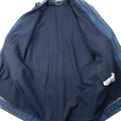 Vintage 2000s Levi's Engineered Garments Denim Trench Jacket Size M | Medium, Blue
