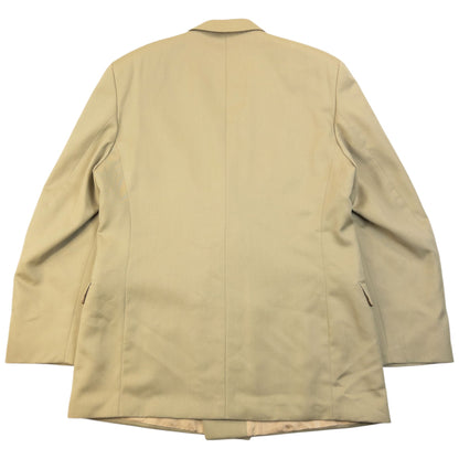 Vintage 90s YSL Yves Saint Laurent Jacket & Trousers Suit Set Size XL | XL, Beige