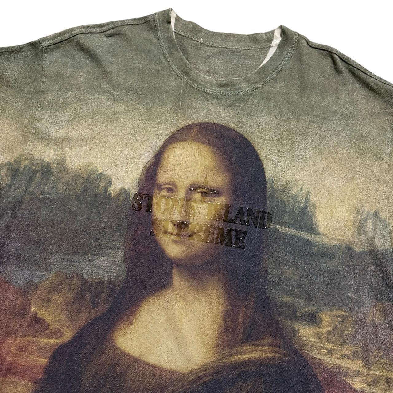Stone Island Supreme Mona Lisa T-Shirt | Medium, Multicolor