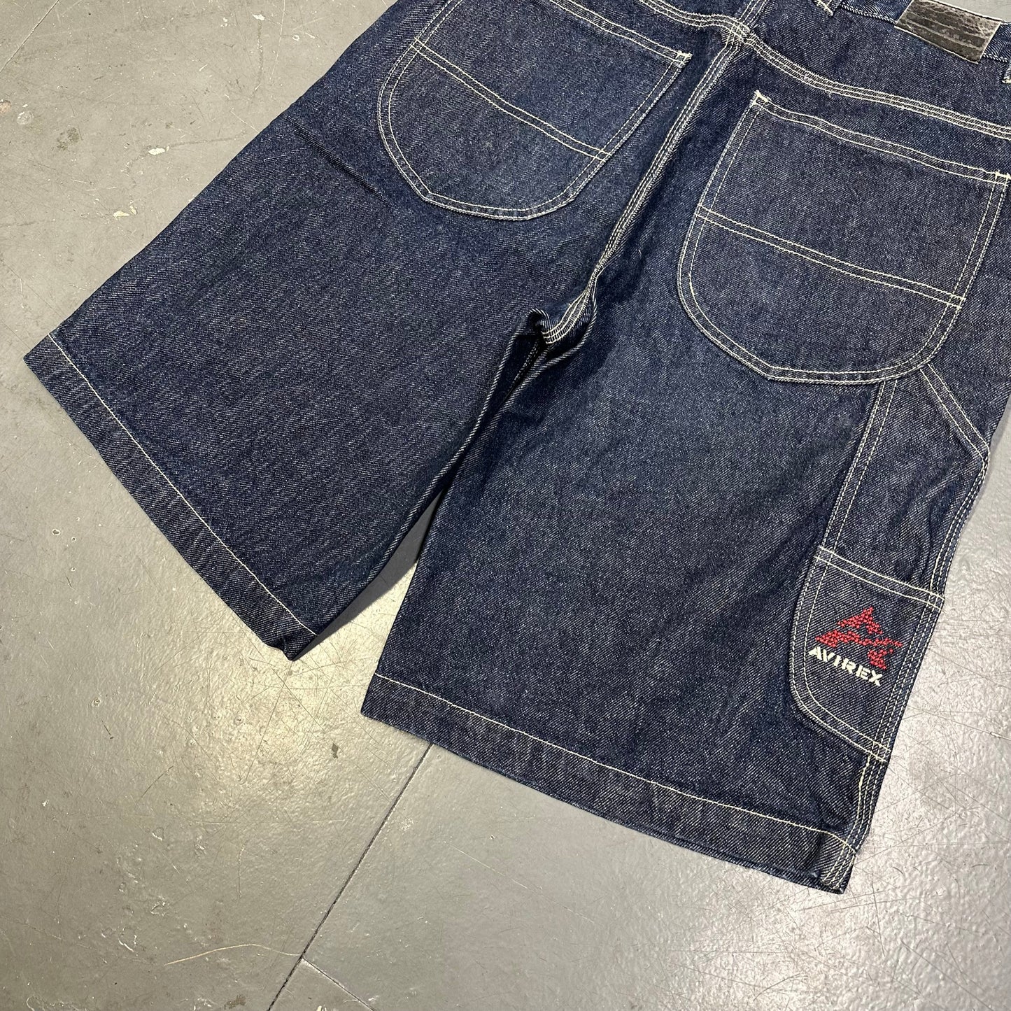 Avirex Jorts In Navy ( W32 )