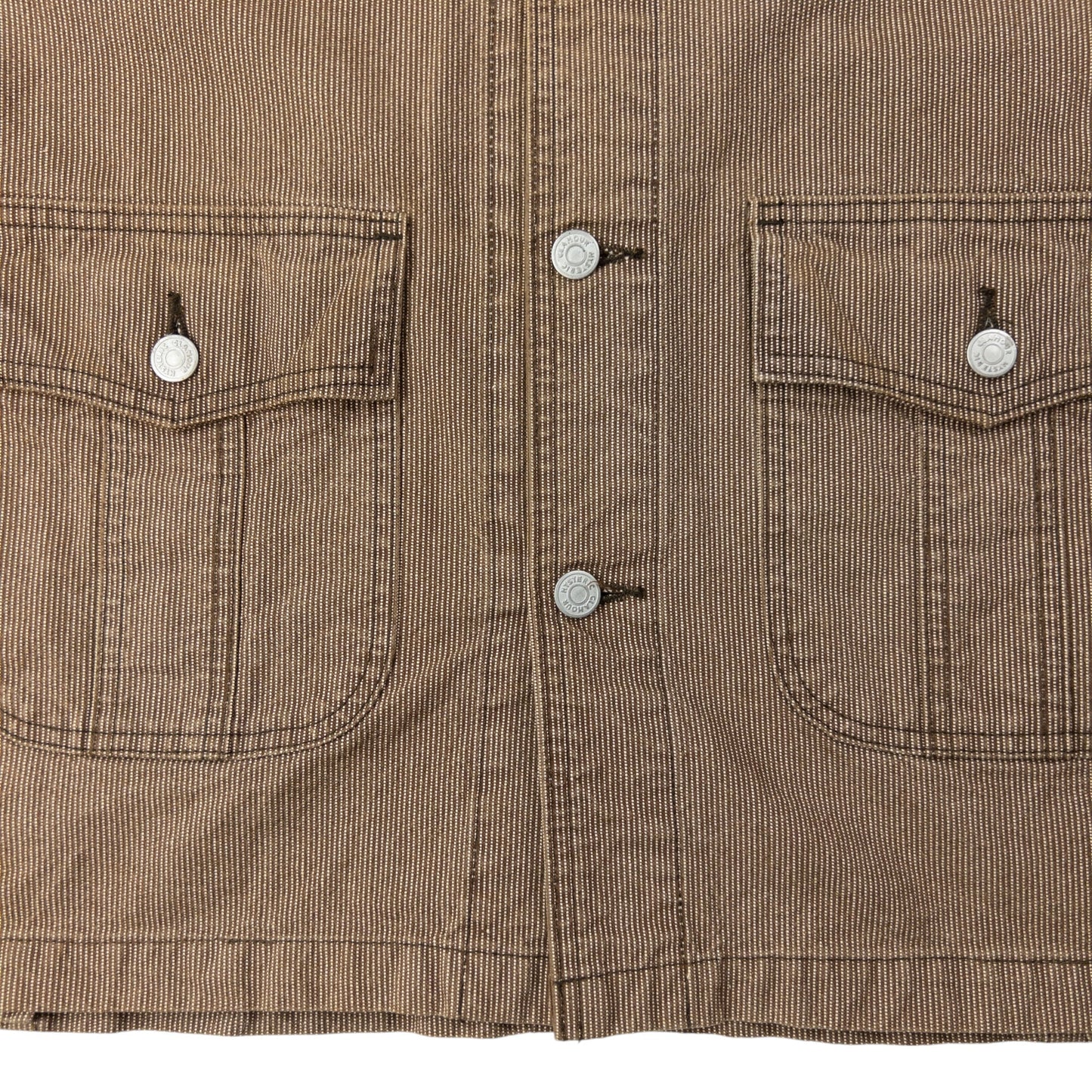 Vintage Hysteric Glamour Striped Button Up Jacket Size S