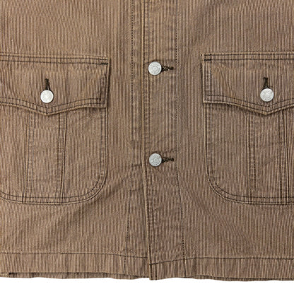 Vintage Hysteric Glamour Striped Button Up Jacket Size S