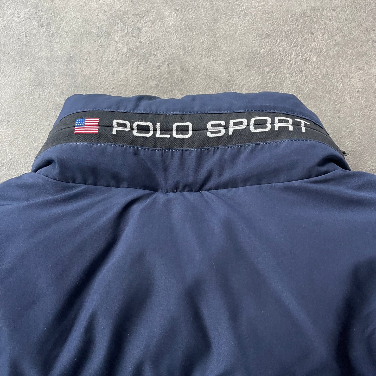 Polo Sport Ralph Lauren RARE 1990s fleece lined down filled puffer jacket (L)