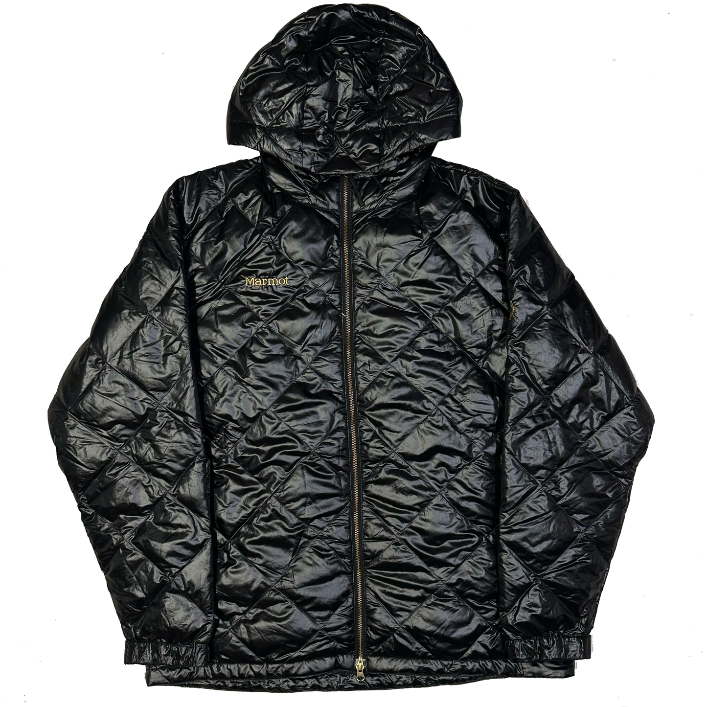 Marmot Diamond Stitch Down Puffer Jacket In Black (XL) | XL, Black